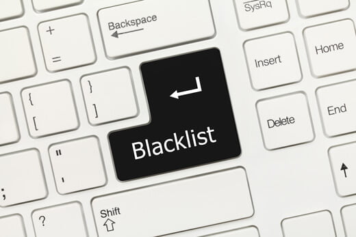 ブラックリストにどうなると載るの?リストに載る原因とは